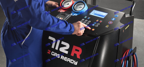 Автоматическая установка для заправки автомобильных кондиционеров Texa Konfort 712R, хладагент R134a или R1234yf